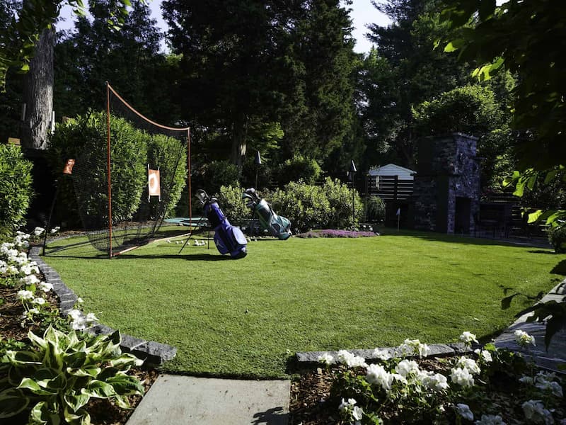 Artificial turf installation