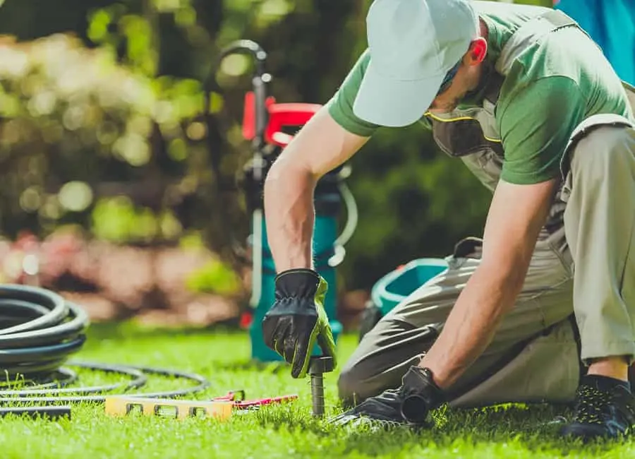Irrigation system maintenance